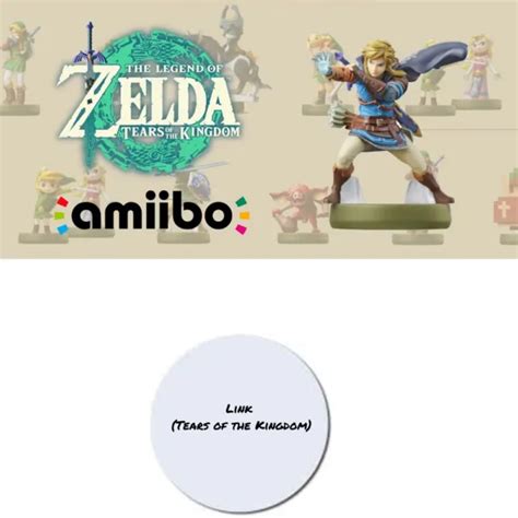 nfc cards tears of the kingdom|tears of the kingdom all amiibo.